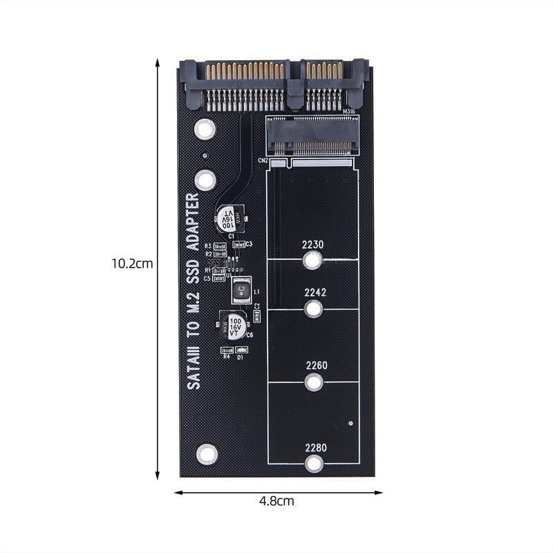 Pstaroth M.2 NGFF B-Key to SATA3 SSD Adapter for Computer Performance Boost - Image 3